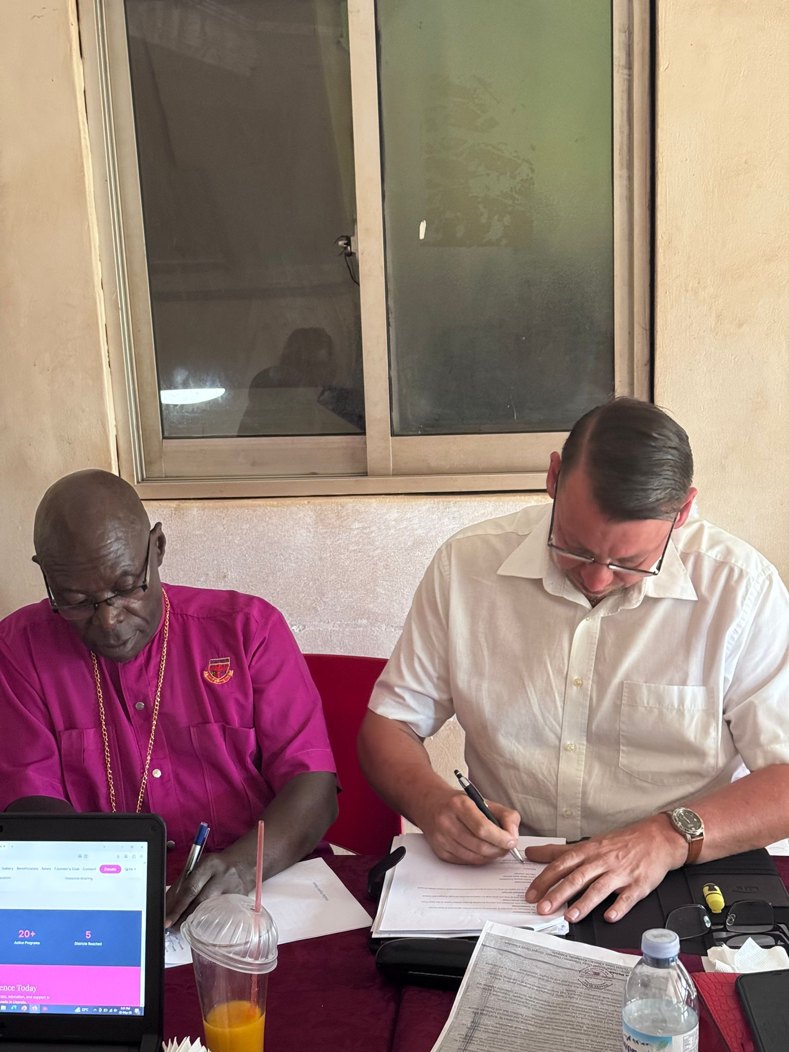 Signing of MOU